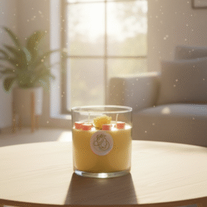 Velas artesanales de vaso de vidrio 800 g