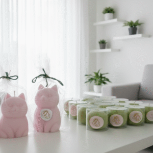 Velas artesanales de diseños personalizados